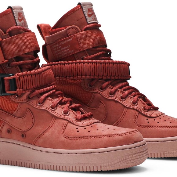 Nike Shoes - Nike SF Air Force 1 Dusty Peach Sneakers